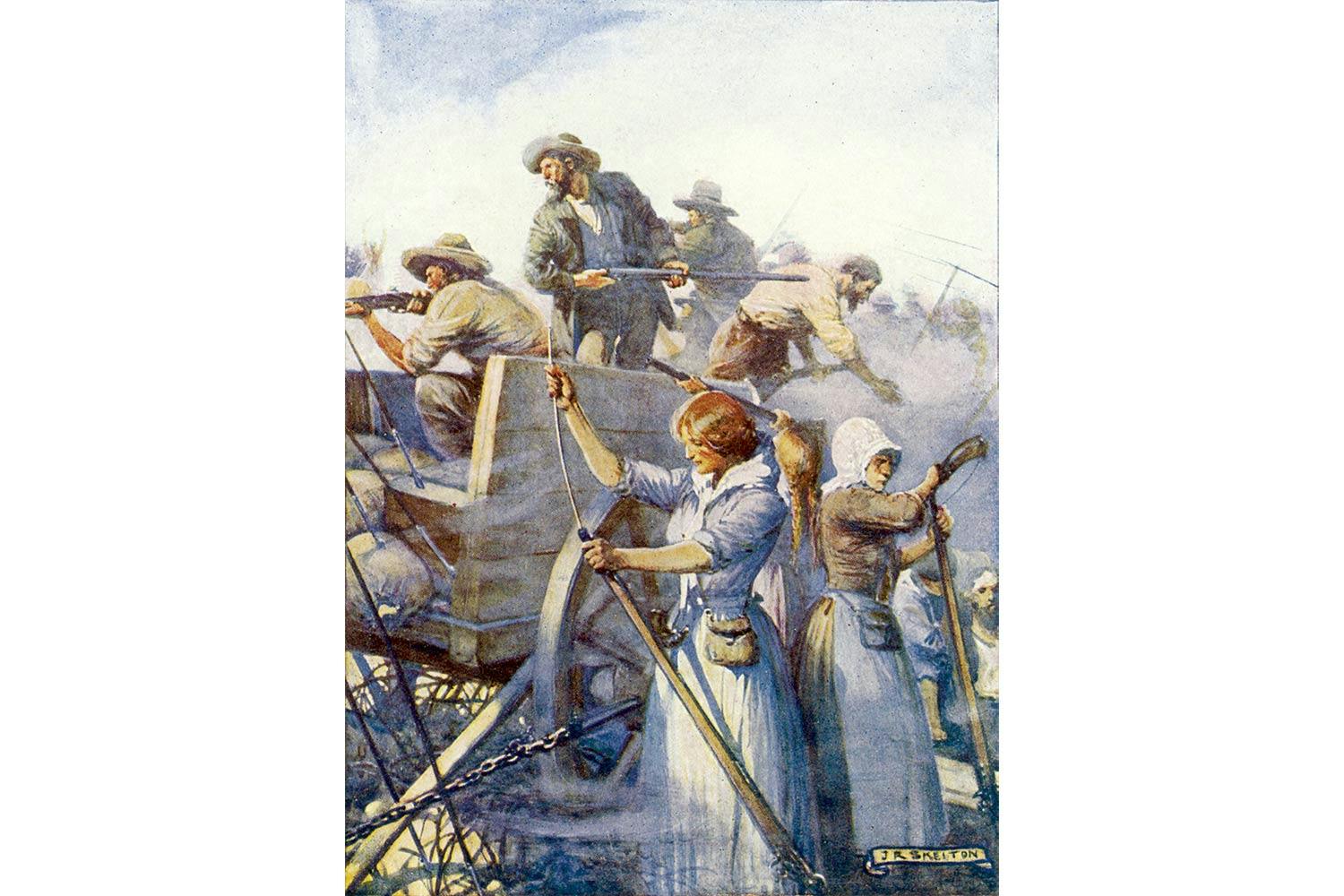 sydafrika groot trek boer